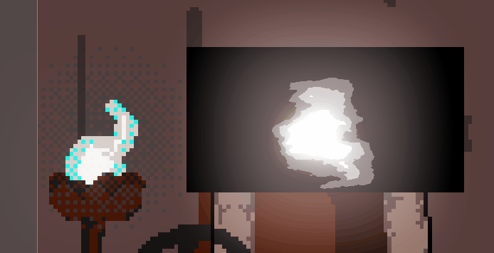 intermediate progress of the fire shader