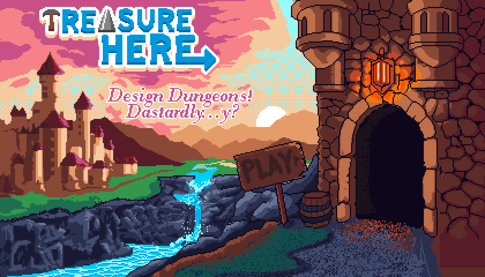 Treasure Here title art